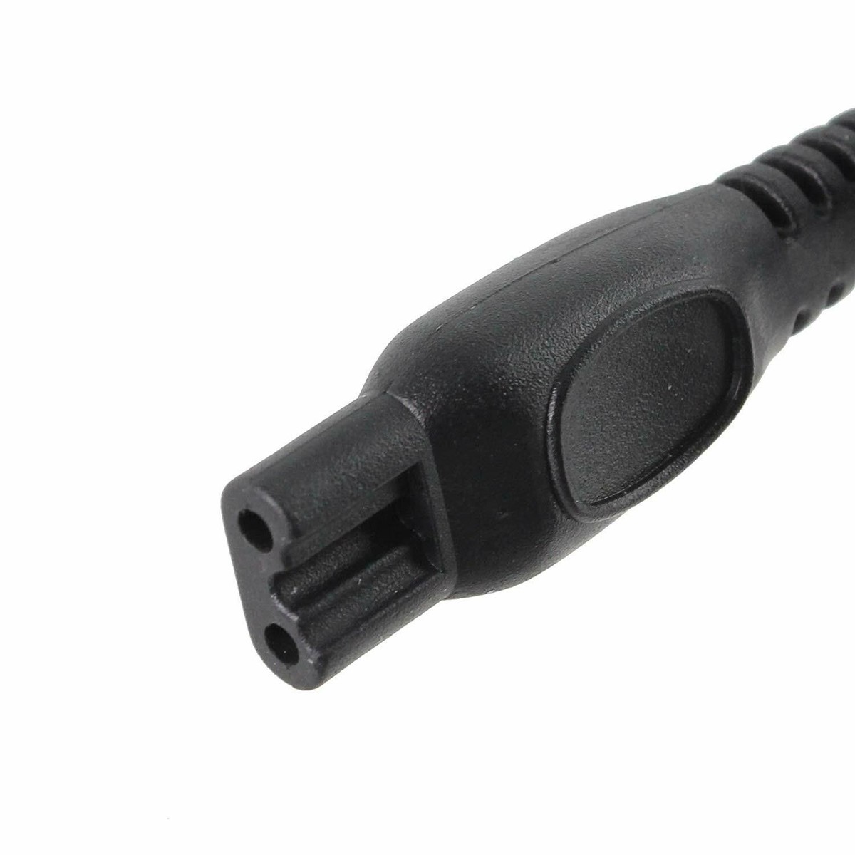 2 Pin Plug Electric Charger Cable For Philips HQ6645/HQ6646/HQ6675/HQ6695/HQ6696