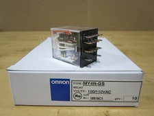 Omron Relay 14 Pin Coil 110V MY4N-GS-110V