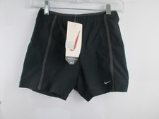 Vintage Nike Fit Womens Sz M  Black  Shorts Athletic Pull On Compression NWT