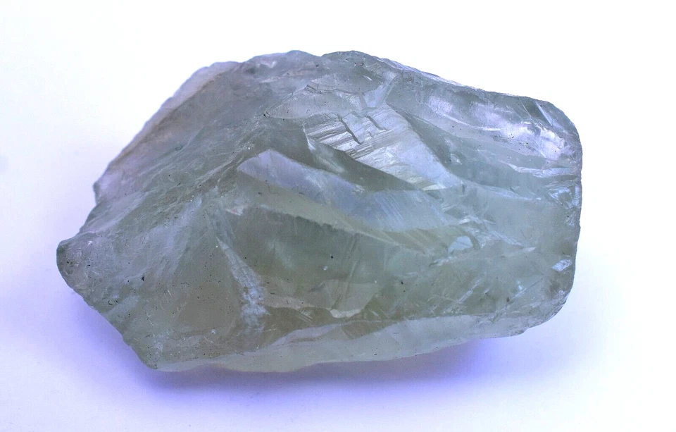 Natural Brazilian Green Amethyst 294.20 Ct Earth-Mined Specimen Untreated Rough - Image 4 of 4