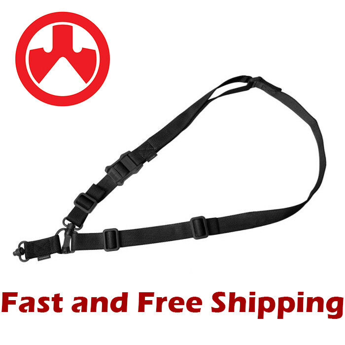 Magpul MS4 Gen2 Single/Two Point Multi Mission Dual QD Weapon Sling Black MAG518