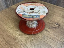 Vintage Partial Spool Thin Wire Electrical Wire Simplex Wire & Cable Co E3