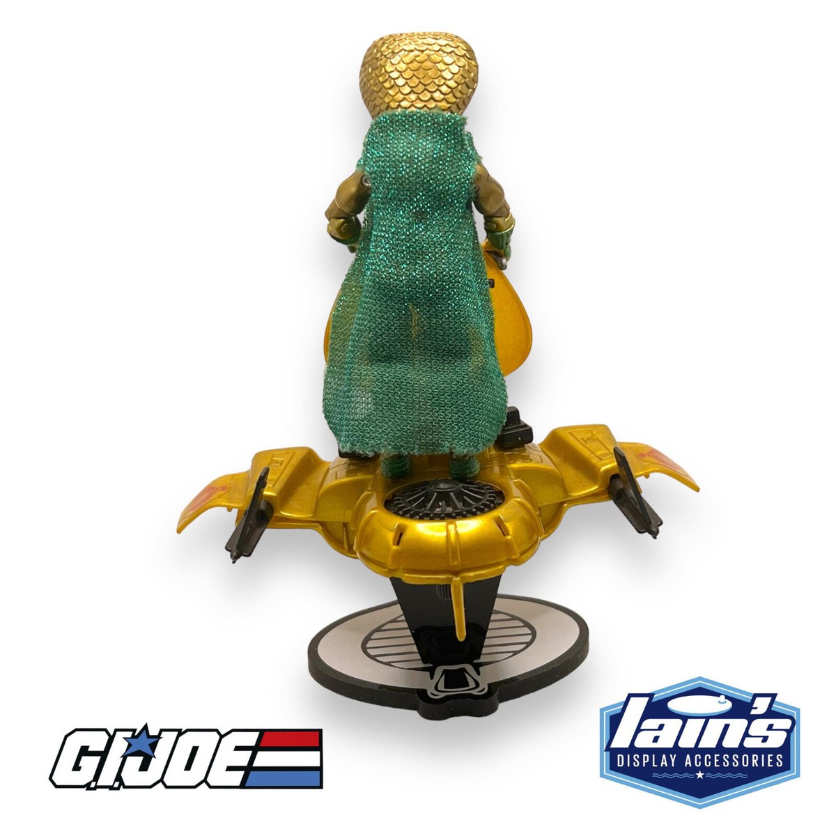 GI Joe - Serpentor Air Chariot Stand - BLACK - STAND ONLY | eBay