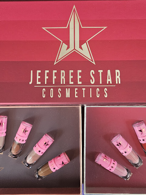Jeffree Star Mini Velour Liquid Lipstick Vault Set Choice Lip
