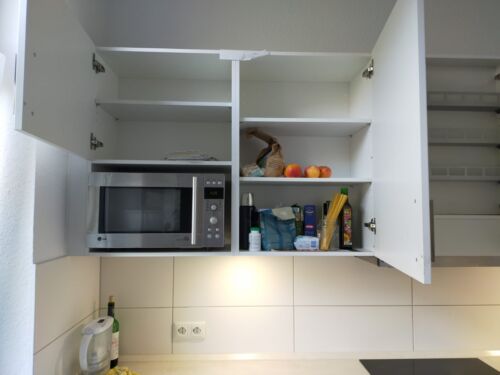 Schöne, weiße NOBILIA Küche - wie neu! L-förmig, 2,5m x 2,1m - Bild 4 von 24