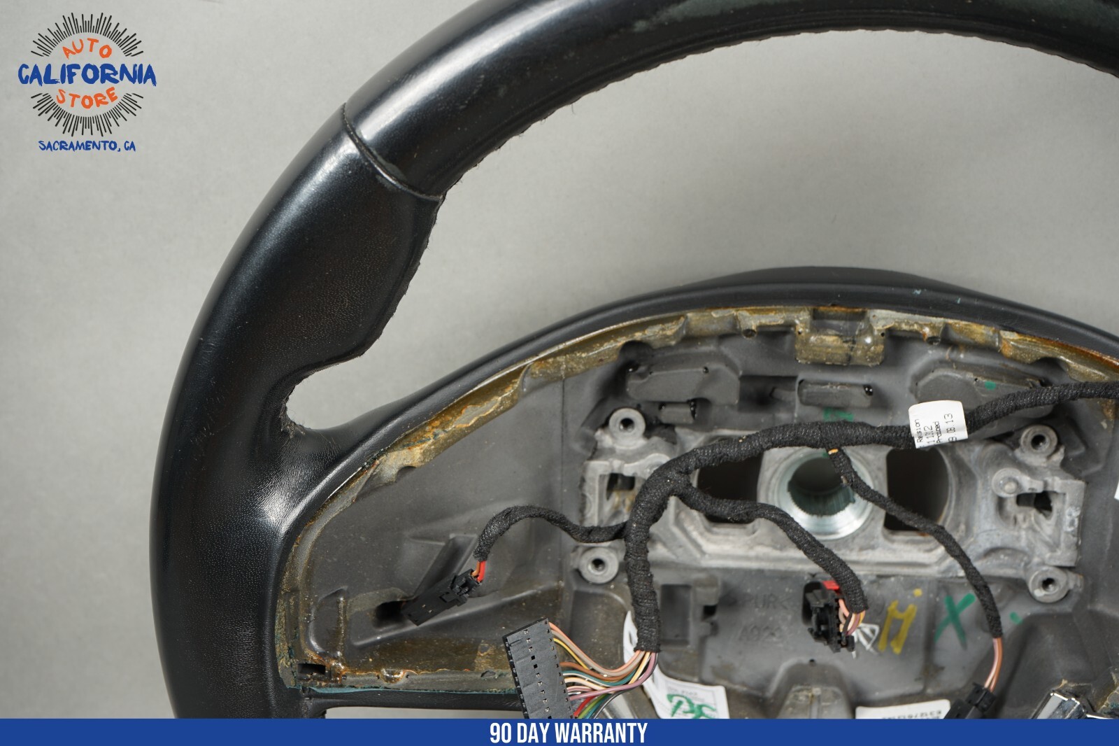 14-20 Maserati Quattroporte M156 S Q4 Ghibli M157 Steering Wheel Wood OEM