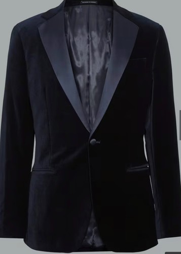 REISS ACE NAVY BLUE DINNER BLAZER (EX-DISPLAY), UK SIZE 36R