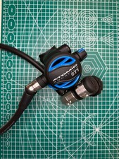 Atomic Aquatics - ST1 - Sealed Scuba Diving Regulator - DIN - SS/Titanium