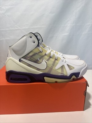 Nike Air Hoop Structure FA LE Purple/ White Men s Size 12 NWD Display