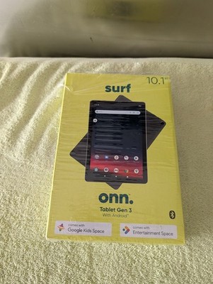 Onn Surf Tablet Gen 3 10.1  32GB Storage 2.0 gHz Quad-core Processor + 2 GB RAM