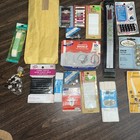 Vintage Lot Of 25 Mid Century Sewing Notions Snaps Buttons Belt Kit Used & NOS — photo 4