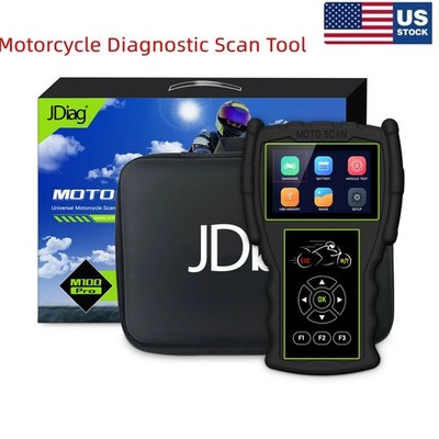 TopDiag M100Pro Moto Diagnostic Tool   OBD2 Scanner Actuator Test Battery Tester
