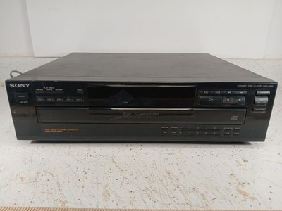 SONY CDP-C245 5 DISC Hi-Fi Carousel Player No Remote - Tested & Works