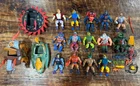 Vintage 1980’s He-Man Masters of The Universe Action Figure MOTU Lot of 14 + Mor