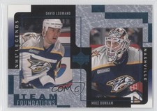 2000-01 Upper Deck Legends Team Foundations David Legwand Mike Dunham #75 0a1