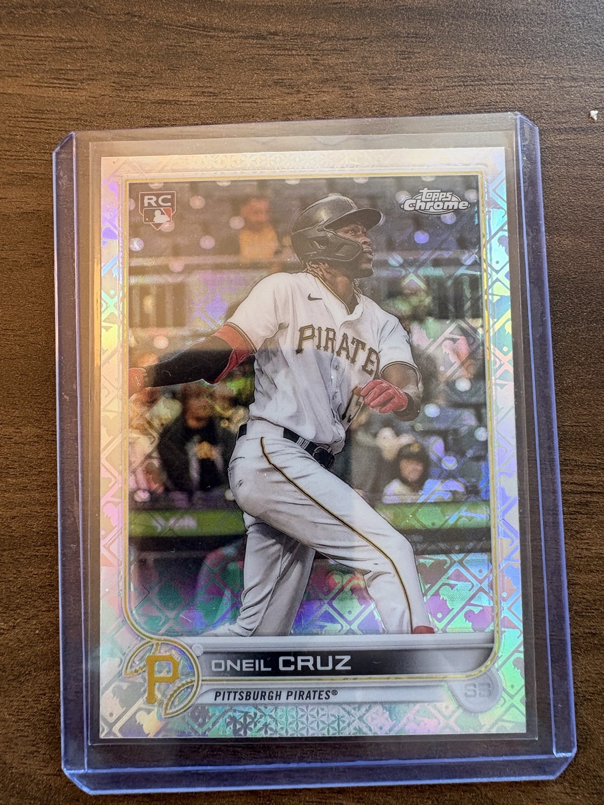 2022 Topps Chrome Logofractor Edition #22 Oneil Cruz Pirates