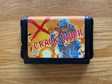 Crack Down Japan MegaDrive Mega Drive Cart