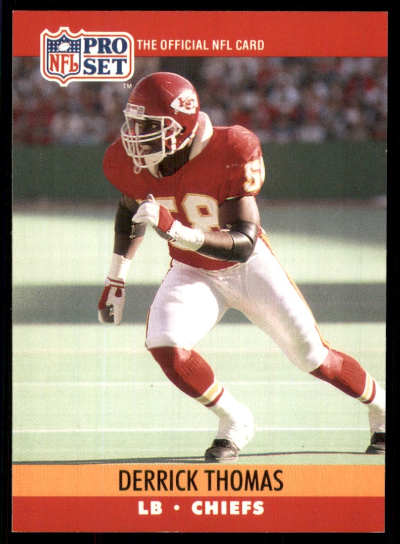 1990 Pro Set Derrick Thomas Kansas City Chiefs #536