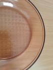 Corning Visions Ware Amber Glass 7" Waffle Bottom Skillet Pan Excellent Conditio — photo 8