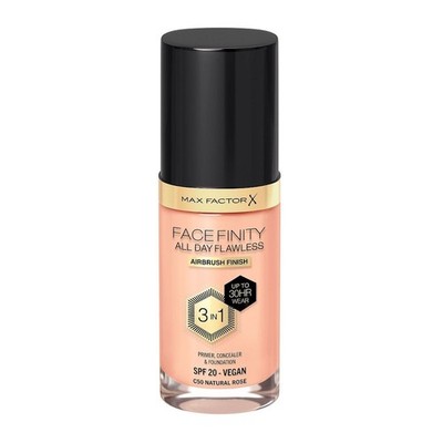 Max Factor Facefinity 3-in-1 Make-up C50 Natürlich Rose 30ml