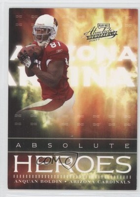 2007 Playoff Absolute Memorabilia Absolute Heroes 6/100 Anquan Boldin #AH-7 1u0