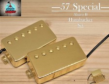 G.M. 57 Special   Alnico II  Gold Humbucker set  4-wire 