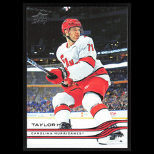 Taylor Hall #279 2025 Upper Deck Carolina Hurricanes Hockey Card NHL NM