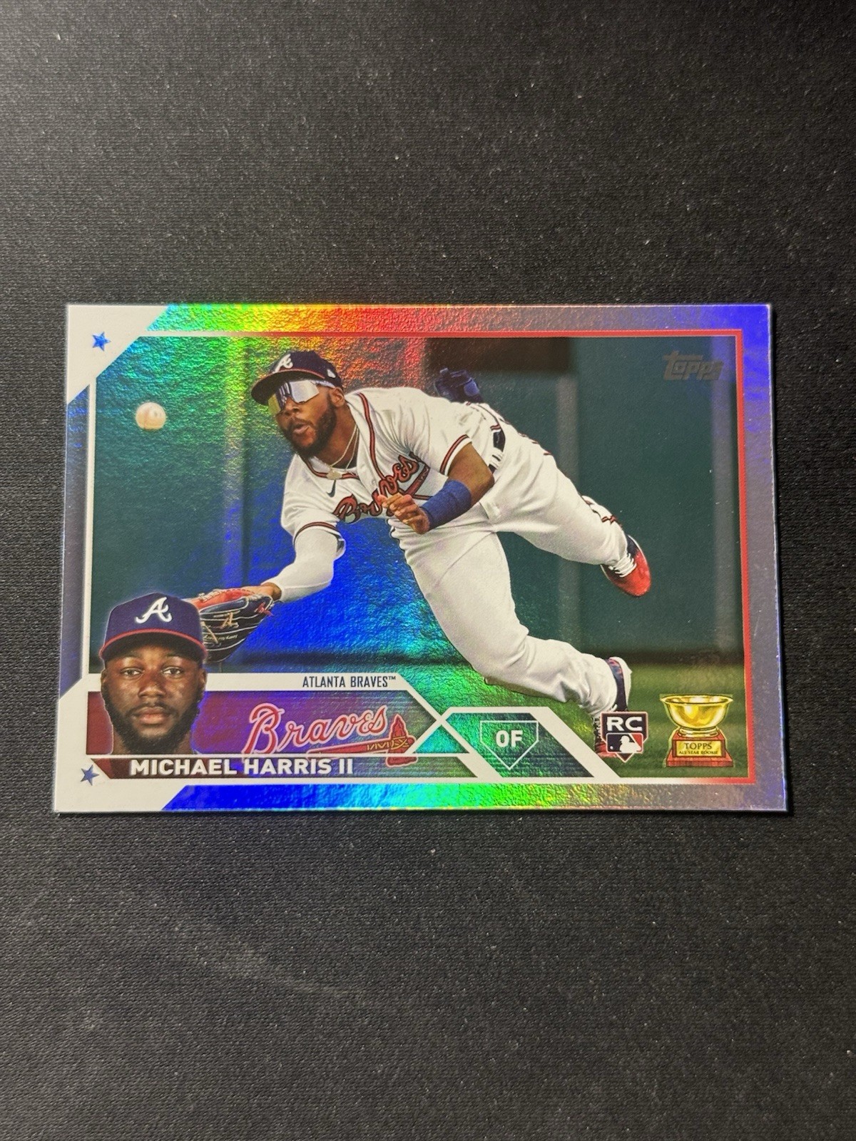 2023 Michael Harris II Topps Series 1 RAINBOW FOIL  Rookie RC #226