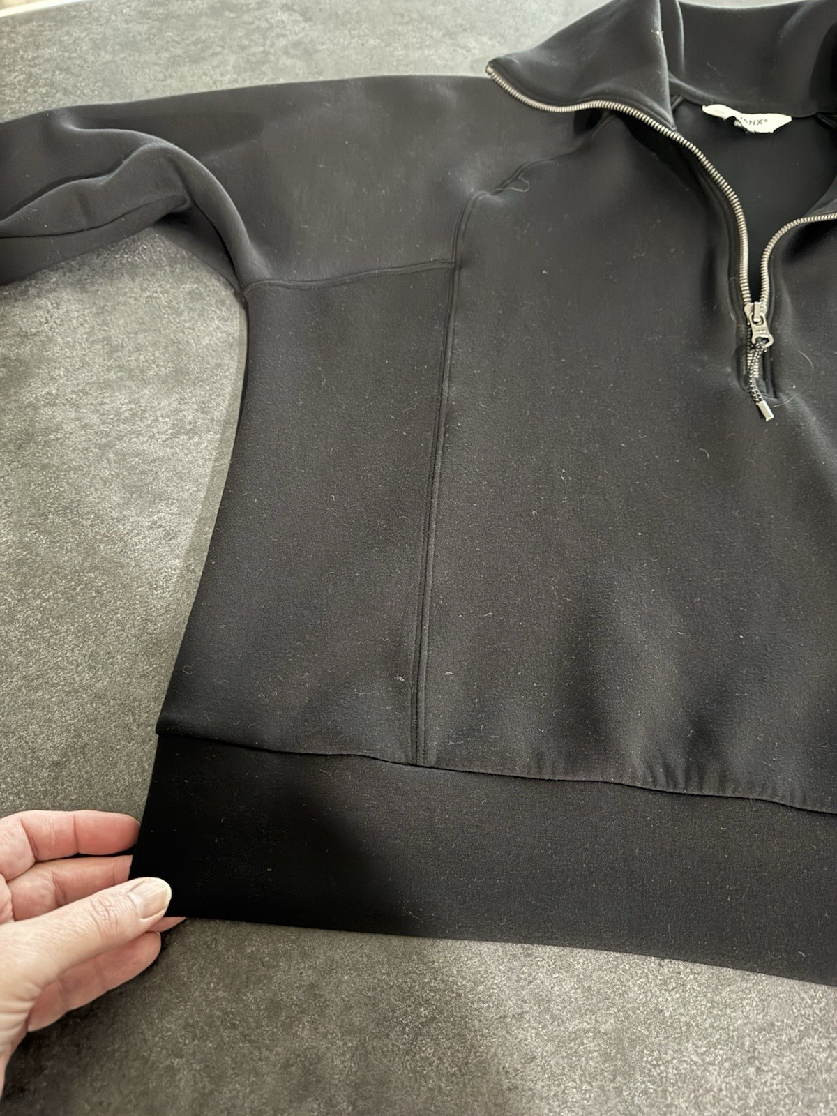 SPANX AirEssentials Half Zip Pullover Sweatshirt … - image 4