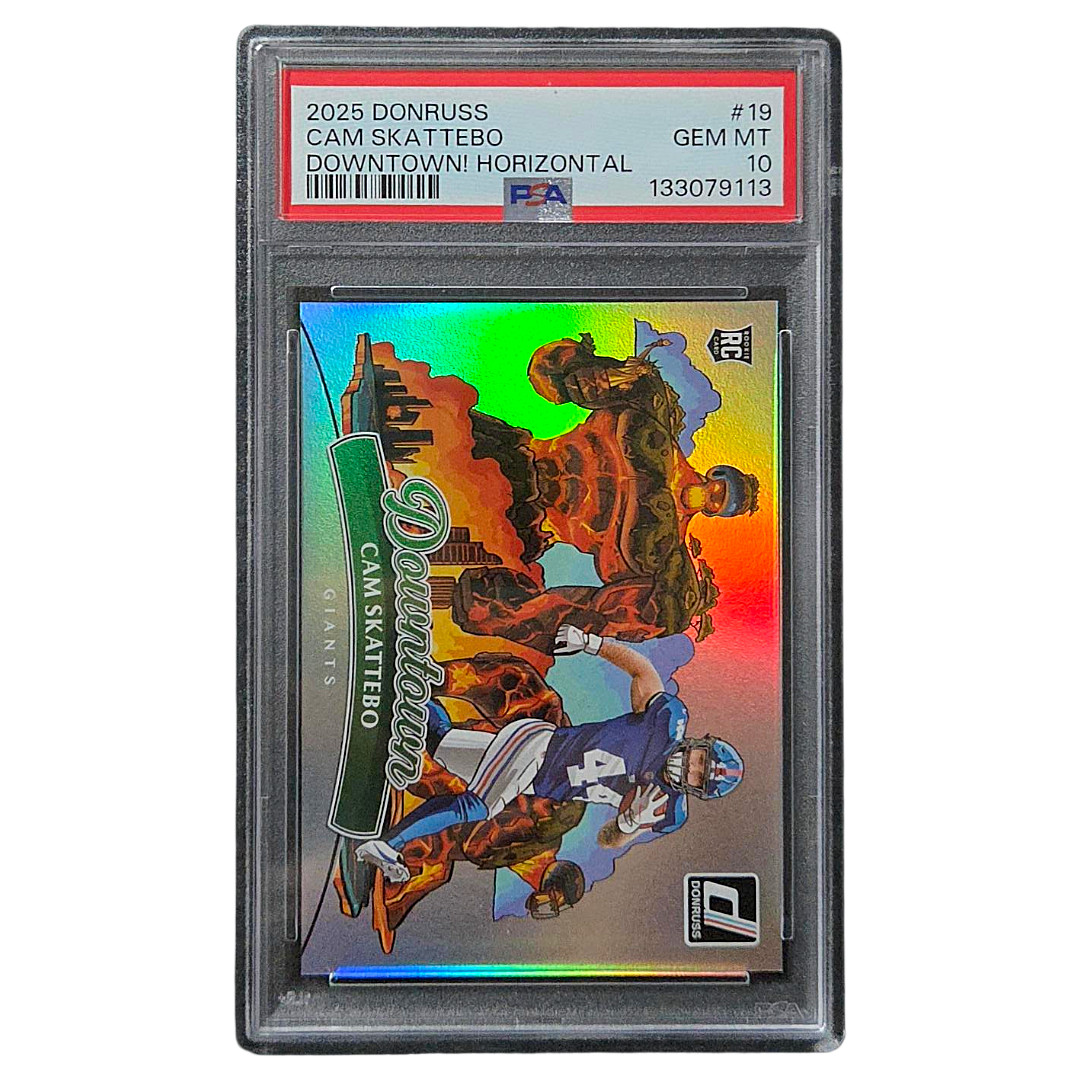 Cam Skattebo Panini Donruss Downtown Horizontal #19 Base