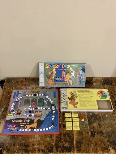 Vintage 1973 Scooby Doo Where Are You! Board Game Milton Bradley *100% COMPLETE*