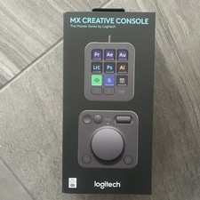 Logitech MX Creative Console, programmeerbaar toetsenblok met 9 aanpasbare lcd-t