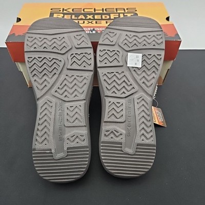 Skechers Luxe Foam Sandals Chocolate Relaxed Fit Gino Vegan Flip Flop Mens Sz 12 Skechers Luxe Foam Sandals Chocolate Relaxed Fit Vegan Gino  main image 2