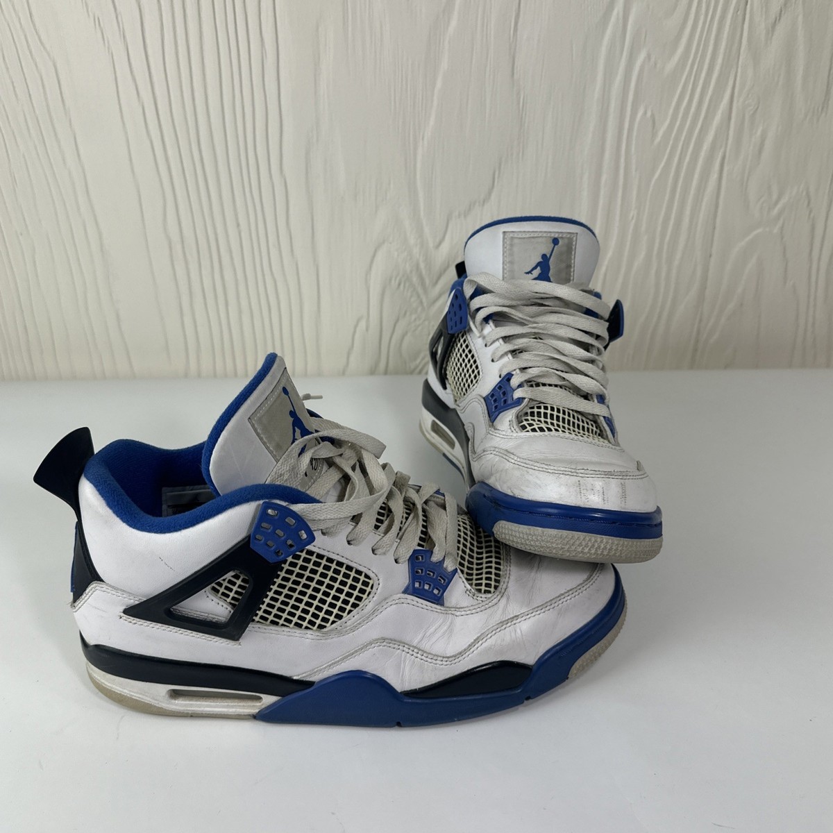 Nike Air Jordan Retro Motorsports 308497-117 Size US Blue White  Authentic