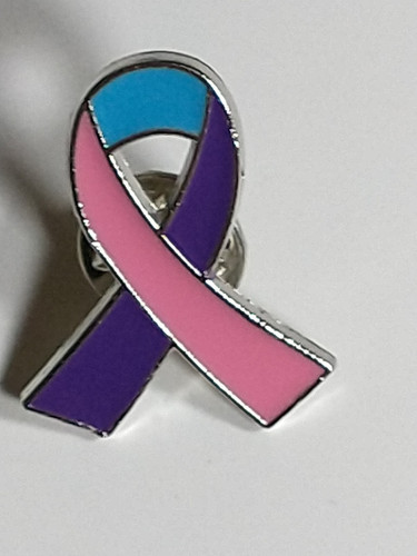 2 Multi Color Awareness Pins - Picture 2 of 2