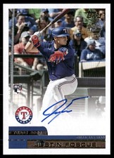 Justin Foscue 2024 Topps Archives Fan Favorite Autographs Auto Texas Rangers