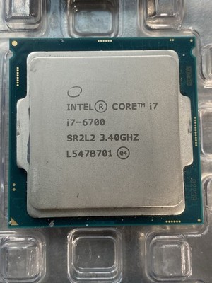 Intel Core i7-6700 Processor (SR2L2 3.40 GHz, 4 Cores, LGA 1151)