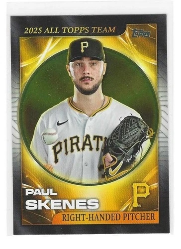 2026 Topps Series 1 Paul Skenes 2025 All Topps Team Insert Card #ATT-10