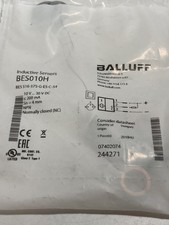 BALLUFF BES 516-375-G-E5-C-S4 INDUCTIVE SENSOR 10-30VDC 200MA SN 4MM NC PNP NIB