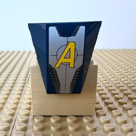 LEGO Agents: Swipe's Cycle Hood, Dark Blue Wedge 4 x 4, 47753, 8967 GETAWAY 2009