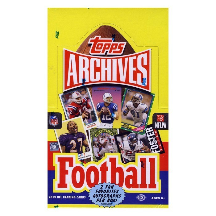2013 Topps Archives Football Cards (1-200) U PICK