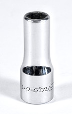 Snap-on TMS8  SAE 1/4"Dr 6Pt  1/4" Deep Socket USA