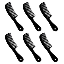Combs for Men Pack of 6, Pocket Men, Hair Comb 6 Count (Pack 6) 
