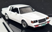 Ixo 1/43 Buick Grand National 1987 White Diecast Scale Model Car