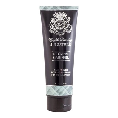 English Laundry Signature Styling Hair Gel Medium Hold & Shine 8 oz RARE HTF
