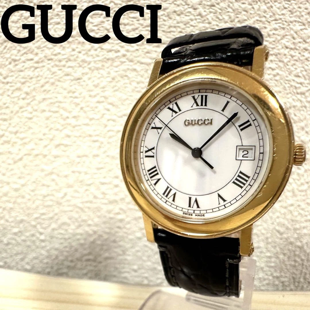 Montre Gucci 7200M Ceinture Pile Fonctionne