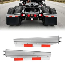 VEVOR Straight Spring Loaded Mud Flap Hangers for Semi Truck 2-1/2" Bolt Spacing