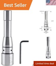 Hardened Steel R8 Arbor Adapter for Annular Cutters on Bridgeport Mills