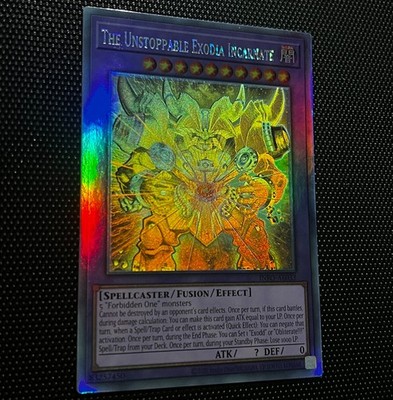 ASIATISCH ENGLISCH The Unstoppable Exodia Incarnate HR/Ghost Rare YuGiOh