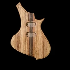 Gretsch Style Custom Guitar Body 1 of a Kind Handmade Olivewood/Alder Luthier